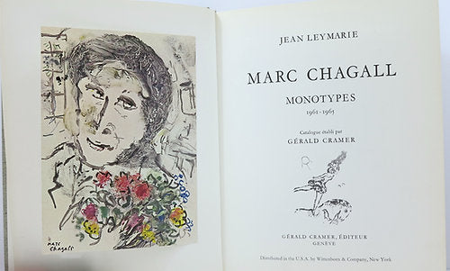 Chagall, Marc. Monotypes 1961-1965. Gérald Cramer. 1966 image 3