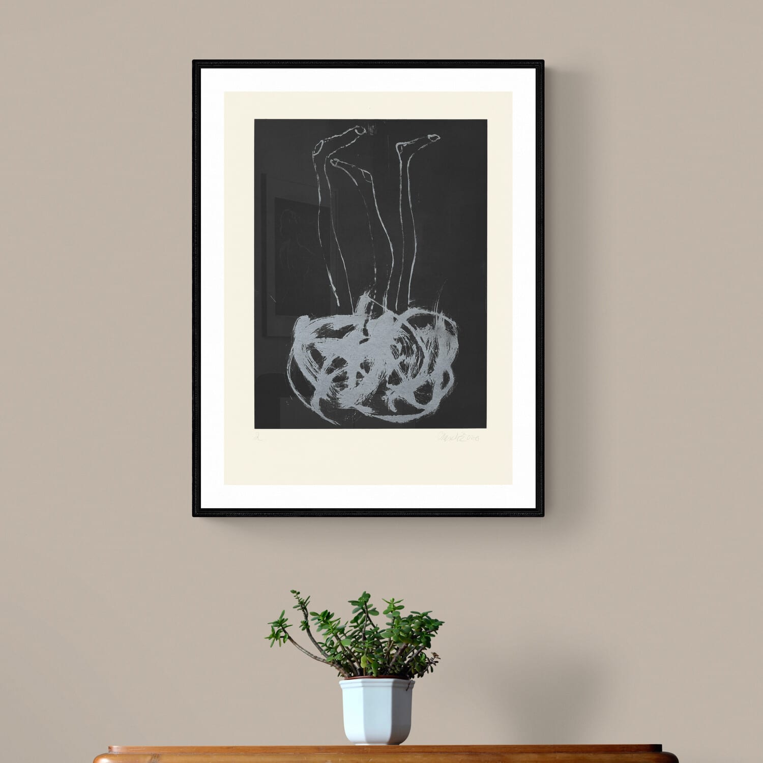 Georg Baselitz, Erica Dadagon, 2020, Limited Edition Print image 1
