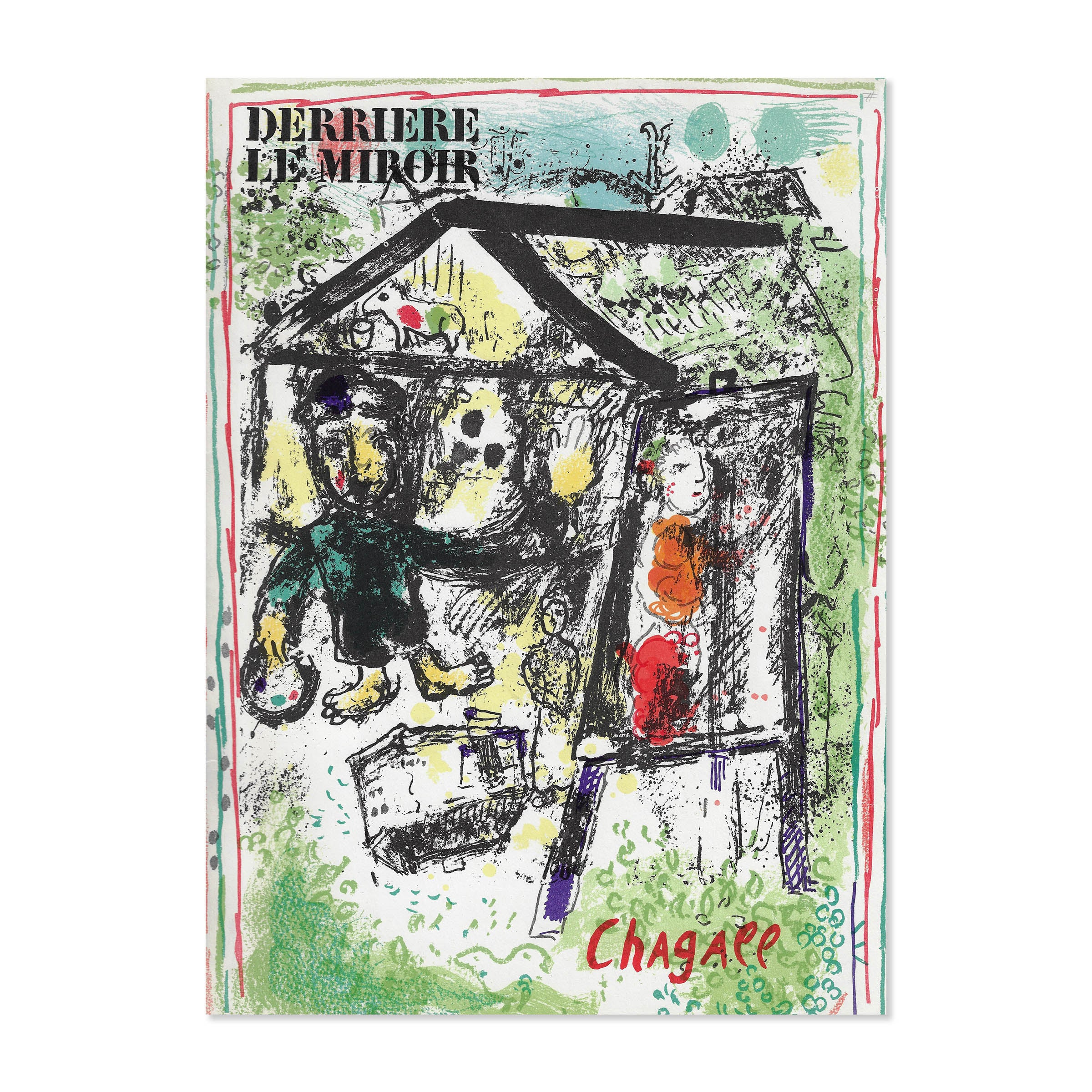 Chagall. Derrière le Miroir. n°182. Maeght. 1969 image 0