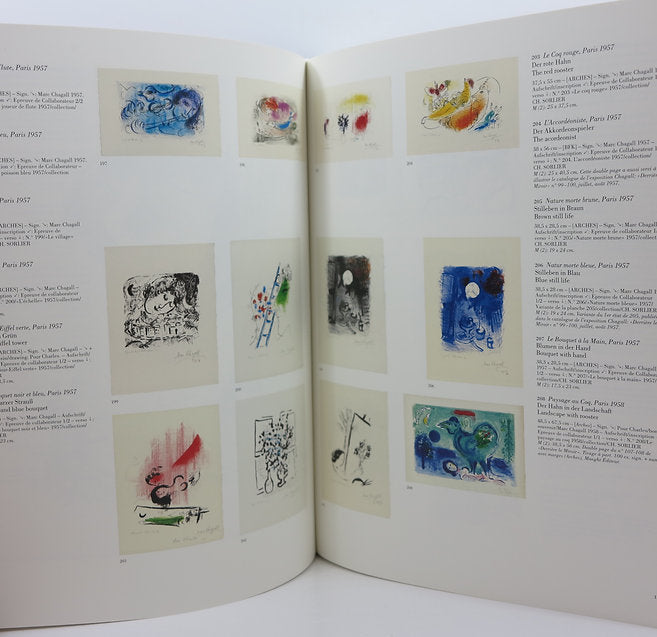 Chagall. The Lithographs. La collection Sorlier. Hatje, 1999 image 3