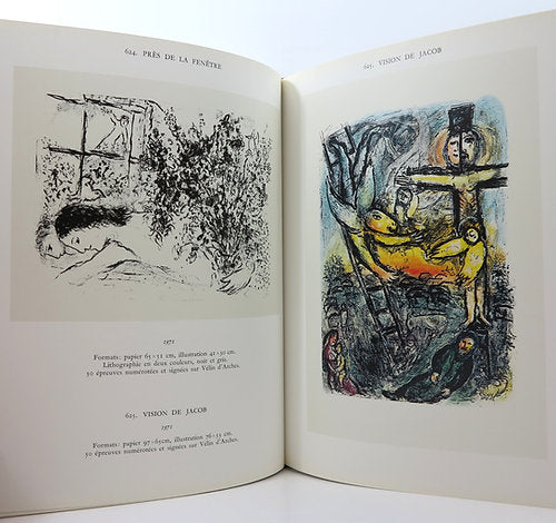 Chagall Lithographe IV . André Sauret. 1969-1973. 1974 image 3