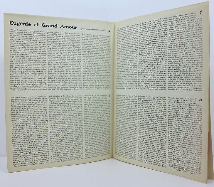 Revue 14 Rue du Dragon. Number 2. Avril 1933. image 1