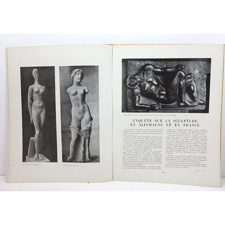 Revue Cahiers d'Art, 1928, n°9 image 3