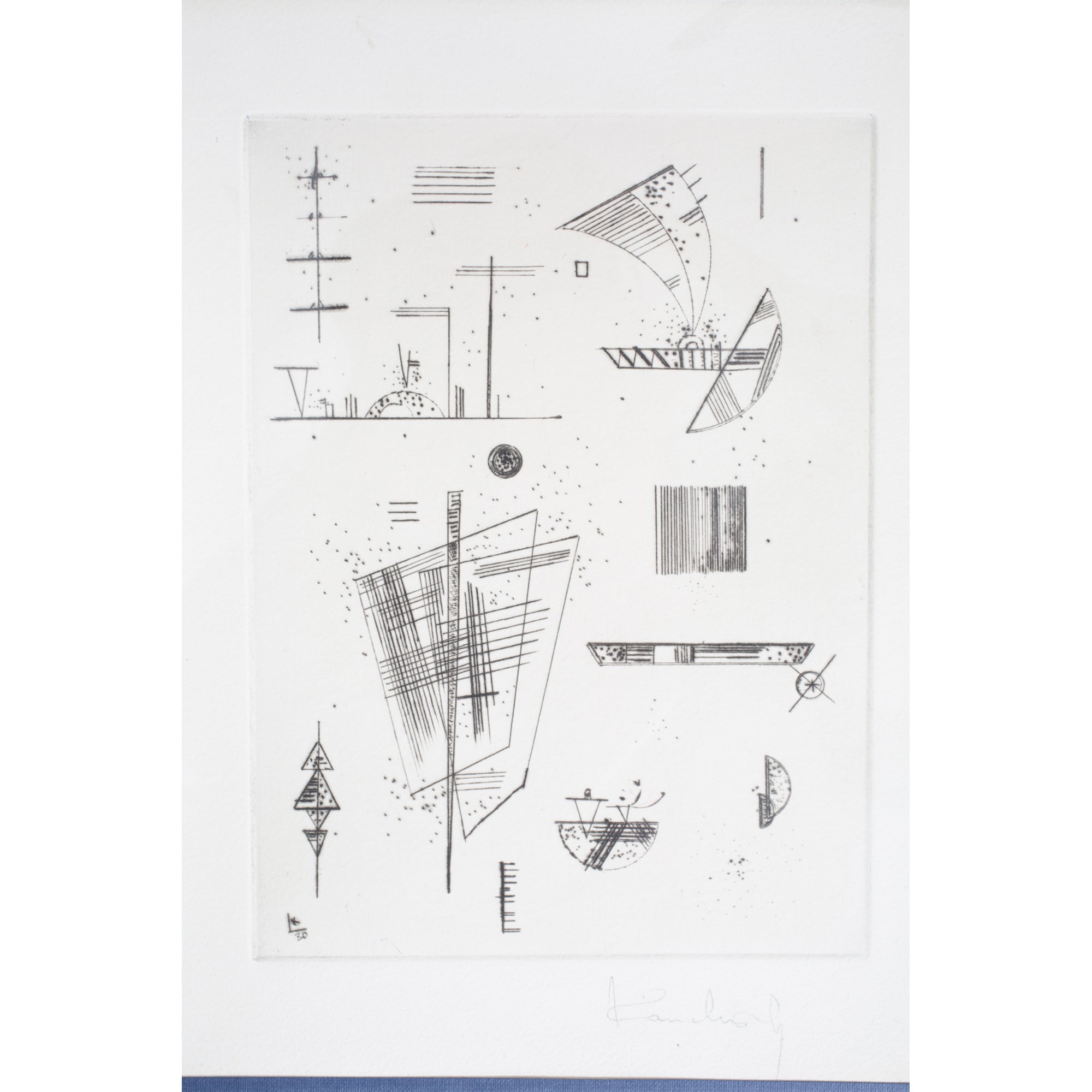 Kandinsky, Works from 1906 to 1929. Cahiers d'Art, 1930, with the etching. image 8