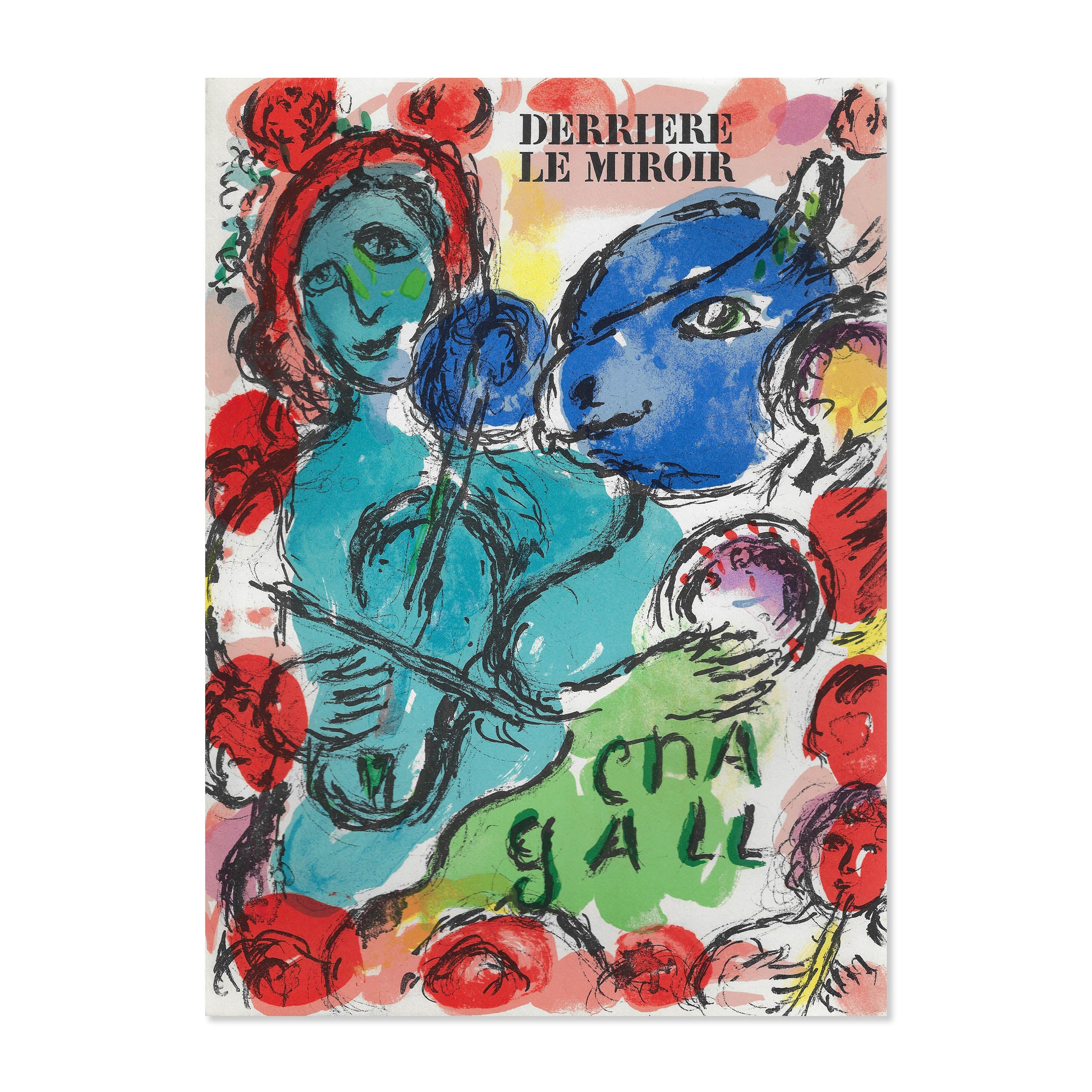 Chagall. Derrière le Miroir nº198. Maeght. 1972 image 0