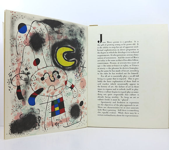 Miro, recent paintings. Pierre Matisse Gallery. 1953. image 6