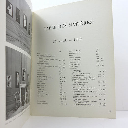 Revue Cahiers d'Art, 1950, n°2 image 1