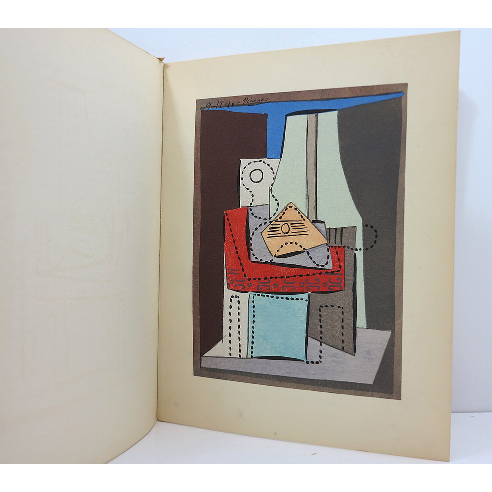 Picasso, by Christian Zervos, Cahiers d'Art, 1926, With two stencils image 6