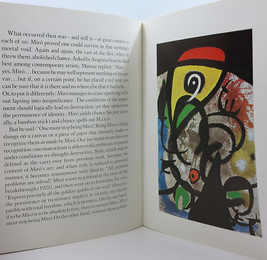Joan Miro. Sobre papel. Pierre Matisse gallery. 1972. image 2