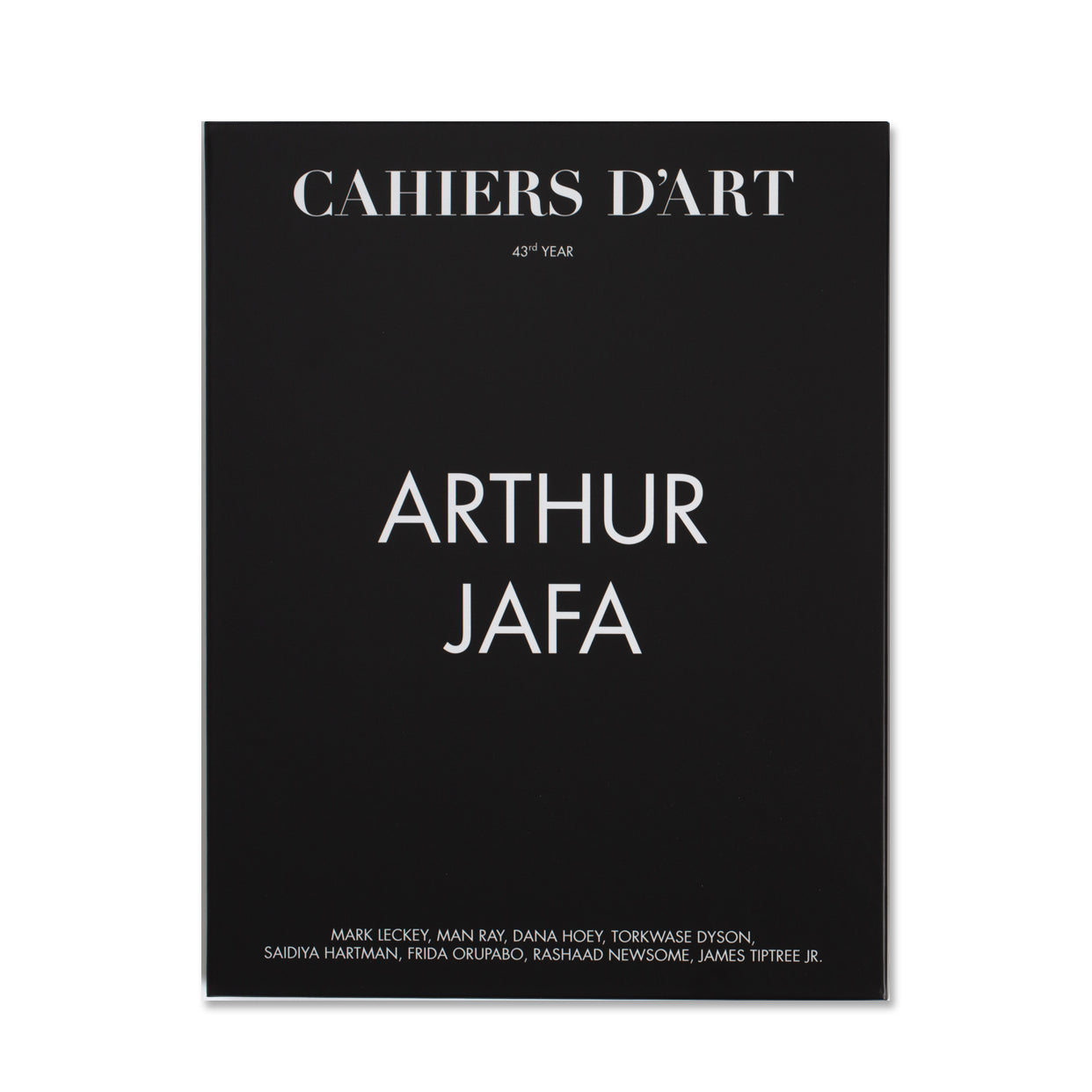 Revue Cahiers d'Art, 2020, Arthur Jafa, Standard Edition image 0
