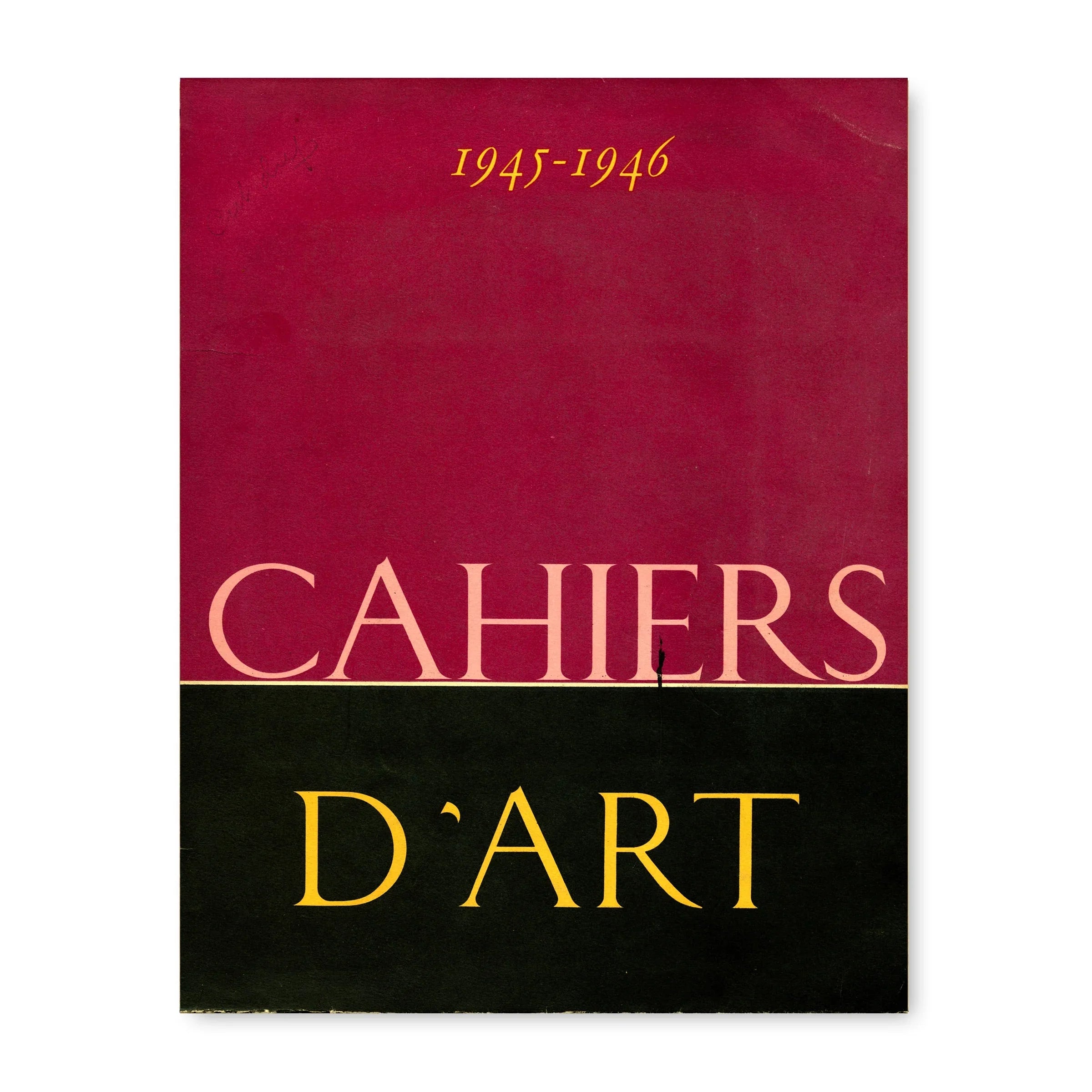 Revue Cahiers d'Art, 1945-1946 image 0