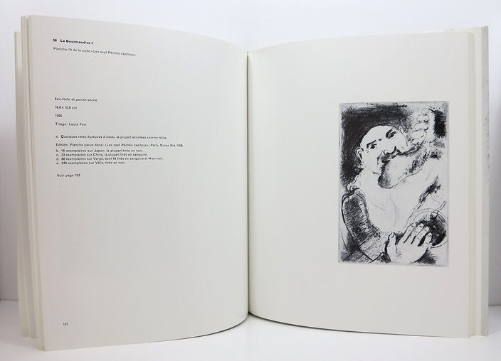 Chagall. Catalogue raisonné de l'oeuvre gravé. Vol I. 1922-1966. Kornfeld. 1971. image 3