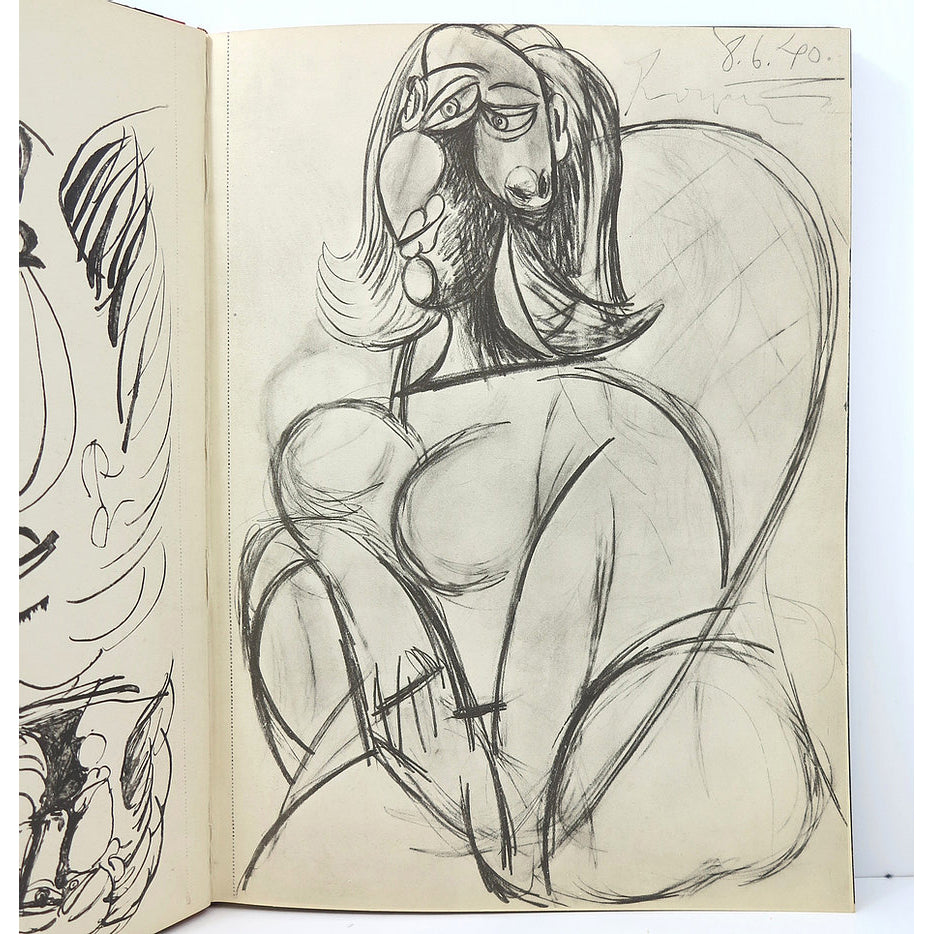 Pablo Picasso, Carnet de Dessins, Royan, 1948, Cahiers d'Art image 3