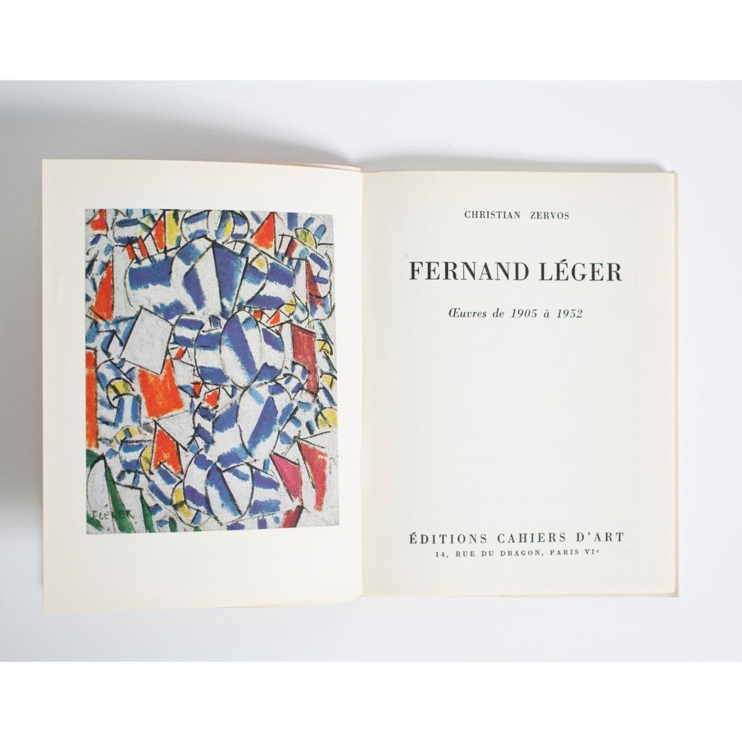 Fernand Léger, Œuvres de 1905 à 1952, Cahiers d'Art, Standard Edition image 3