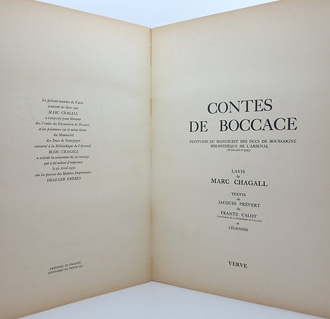 Les Contes de Boccace. Verve n° 24. VI by Chagall, 1950 image 5