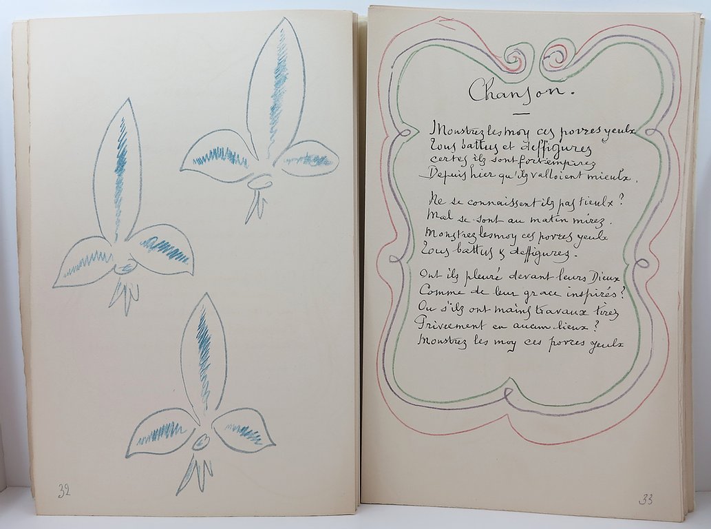 Poems by Charles d'Orléans, Illustrated by Matisse, Tériade, 1950 image 1