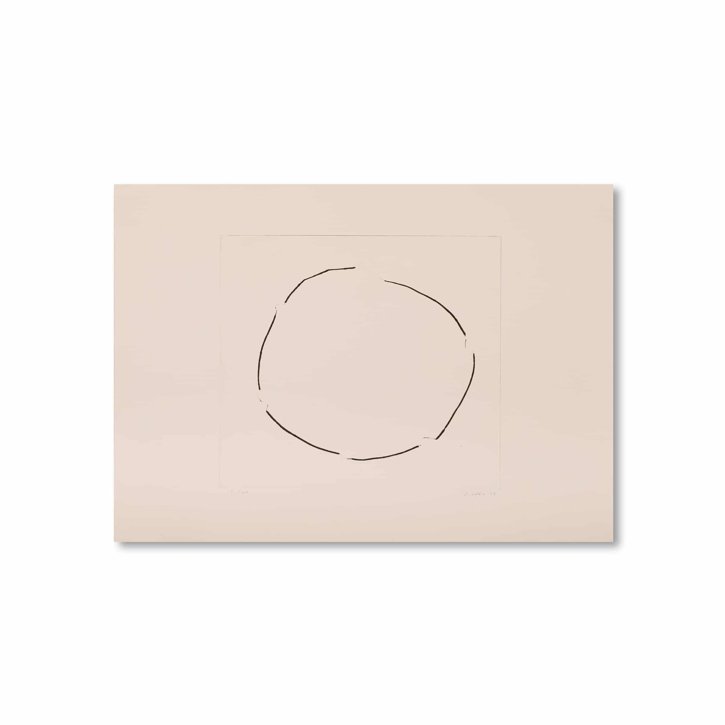 Lee Ufan, Untitled (VI), 2019, Edition of 20 image 0