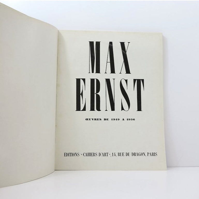 Max Ernst, Works from 1919 to 1936, Paris, Cahiers d'Art, 1937 image 3