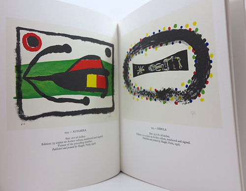 Joan Miro Lithographs II. Leon Amiel. With 11 original lithographs, 1975 image 4