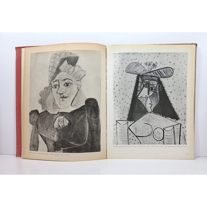 Revue Cahiers d'Art. 1940-1944. With the Picasso dry point. image 3