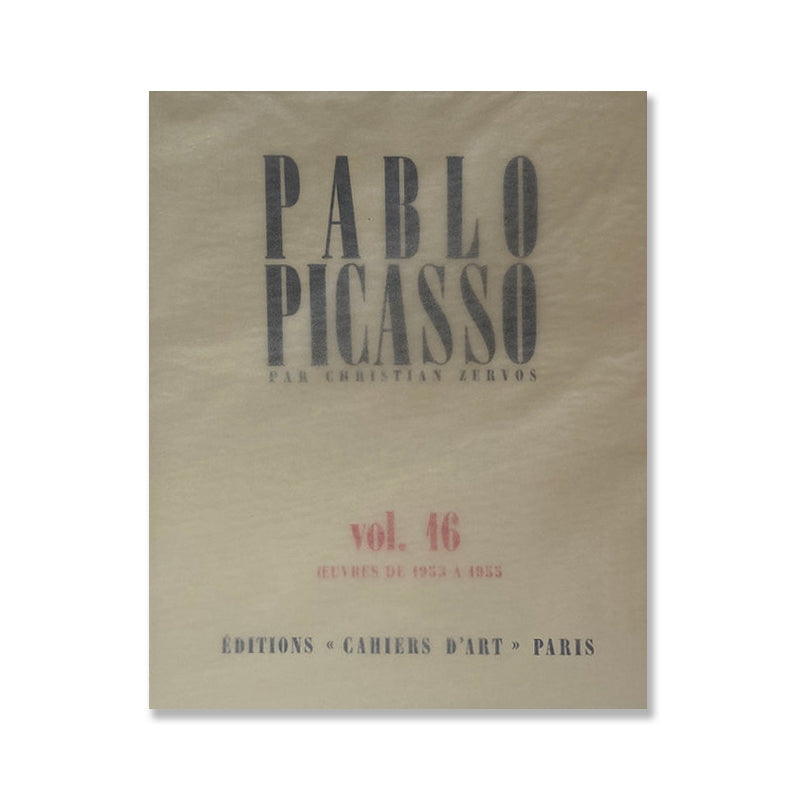 Picasso, by Christian Zervos, Vol.16. Cahiers d'Art, Catalogue Raisonné, 1965 image 0