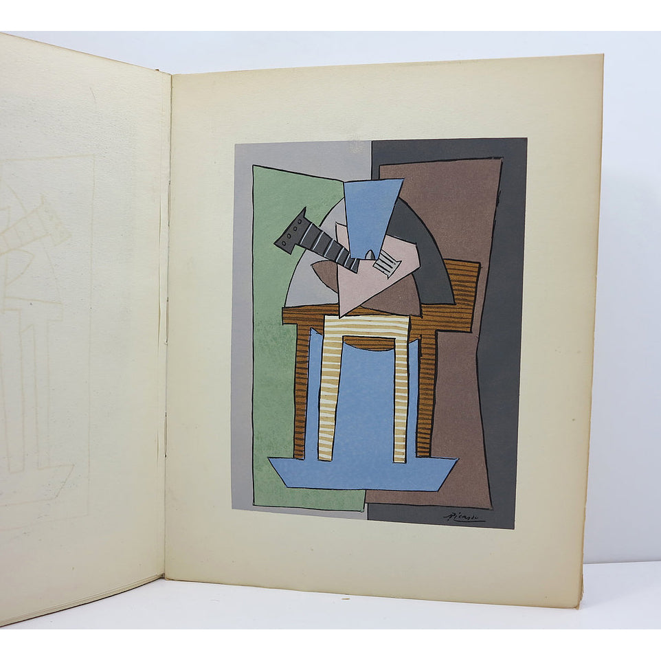 Picasso, by Christian Zervos, Cahiers d'Art, 1926, With two stencils image 4