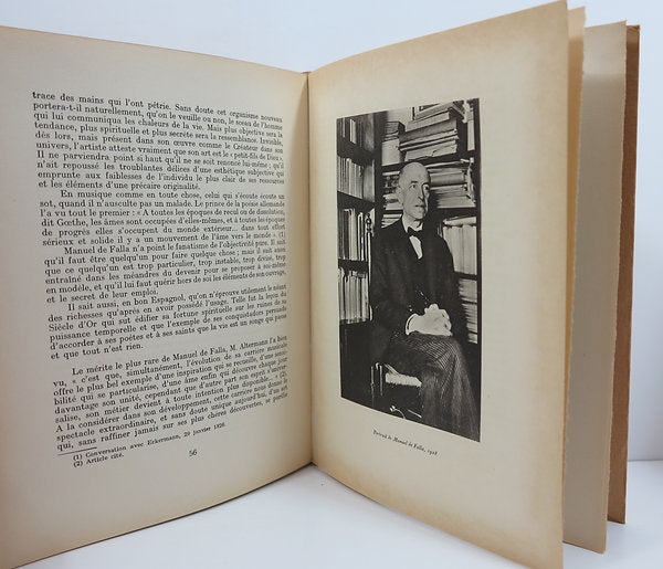 Roland-Manuel. Manuel de Falla. Paris, Cahiers d’Art, 1930 image 2