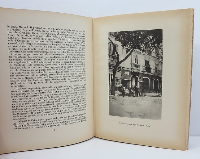 Roland-Manuel. Manuel de Falla. Paris, Cahiers d’Art, 1930 image 3