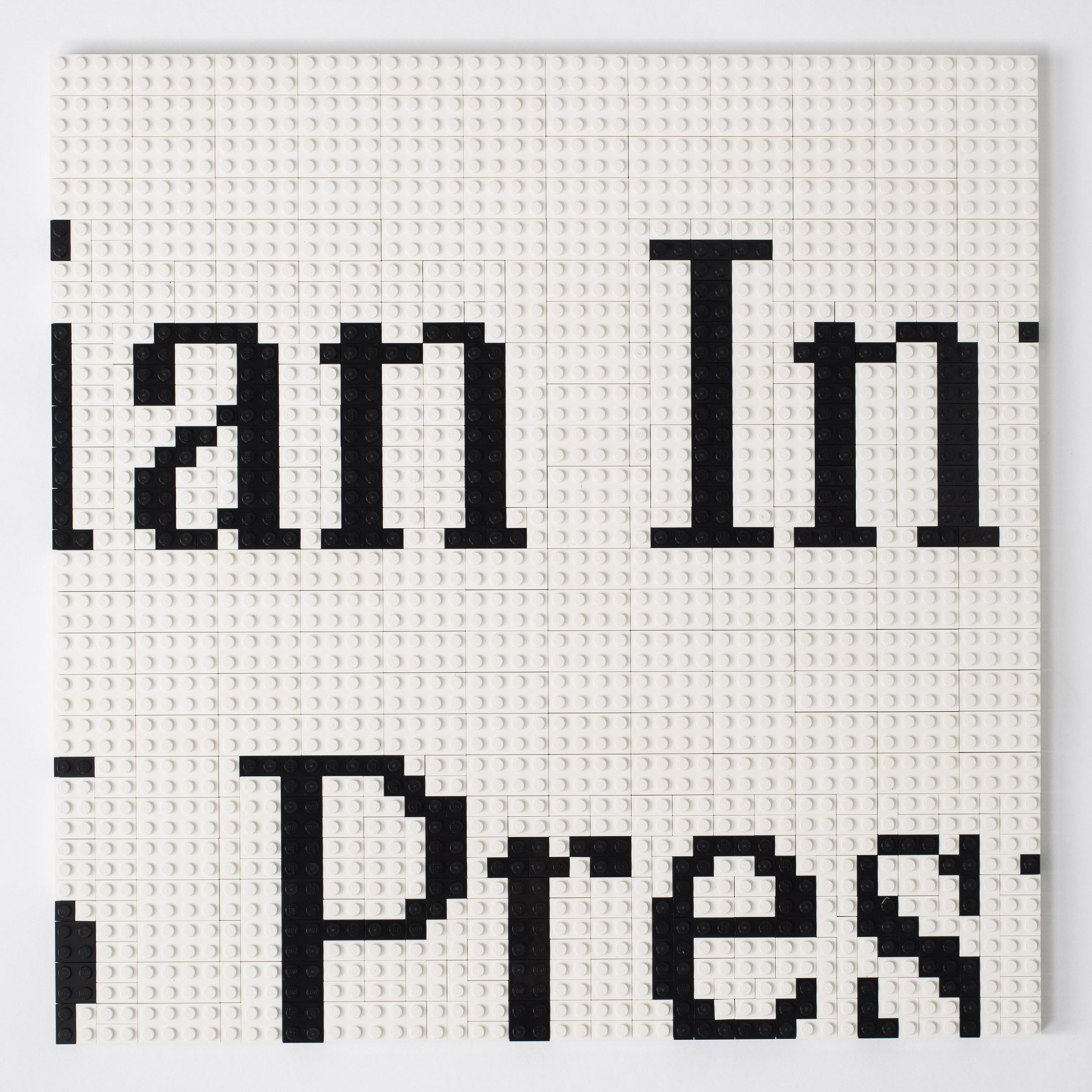 Ai Weiwei, Fragment of the Cover of the Mueller Report, 2019 image 0