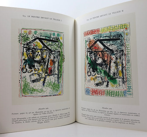 Chagall Lithographe IV . André Sauret. 1969-1973. 1974 image 2