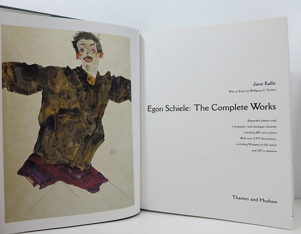 Egon Schiele. The complete works. By Jane Kallir. Thames and Hudson. 1998 image 1