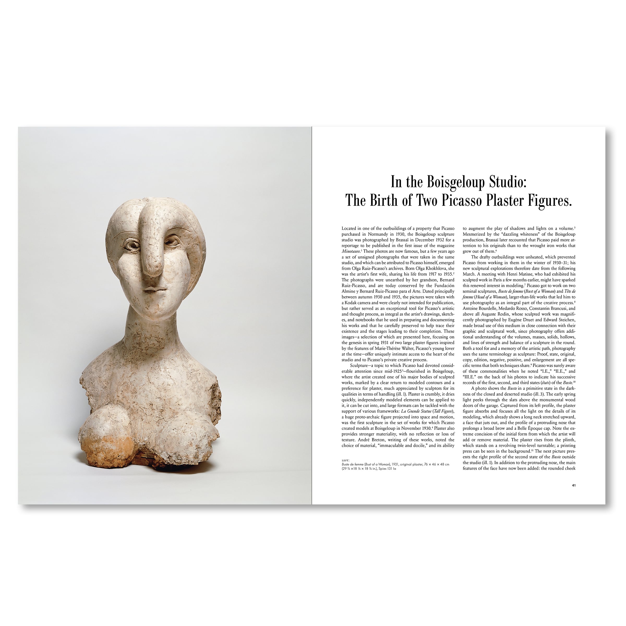 Revue Cahiers d'Art, Numéro Spécial, 2015, Picasso Dans l'Atelier image 2