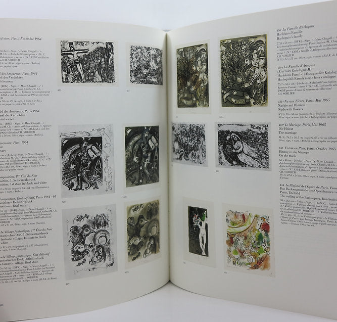 Chagall. The Lithographs. La collection Sorlier. Hatje, 1999 image 2