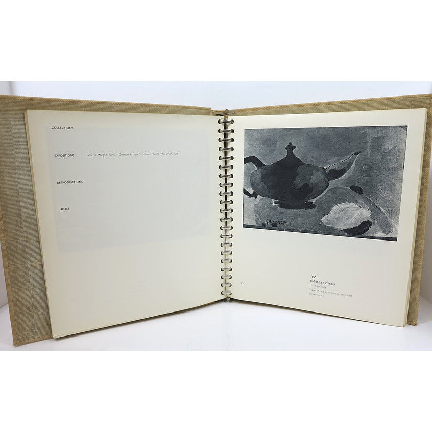 Catalogue de l'oeuvre de Georges Braque, Peintures 1948 - 1957, Maeght 1959 image 2