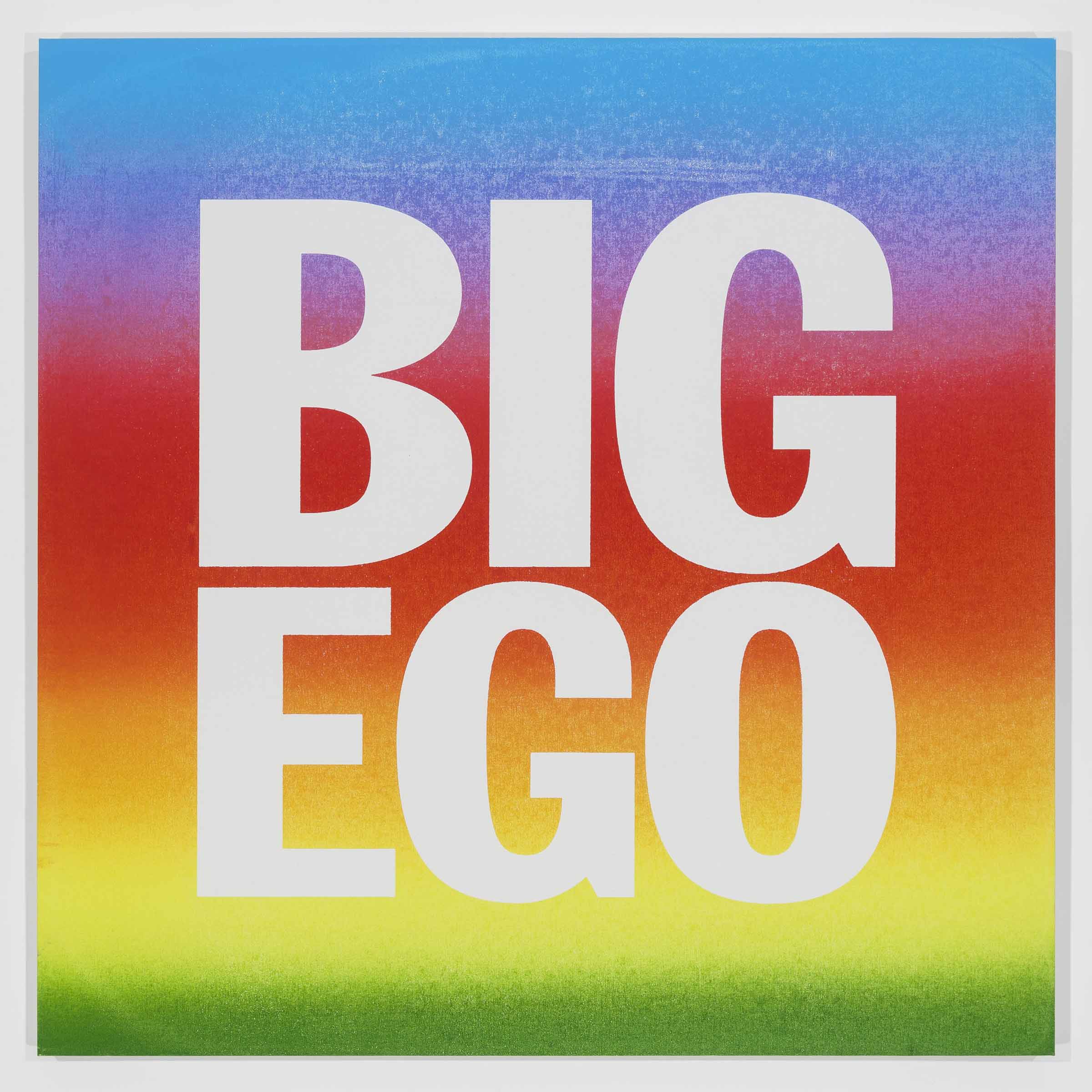 John Giorno, Big Ego, 2017, Edition of 75 image 0