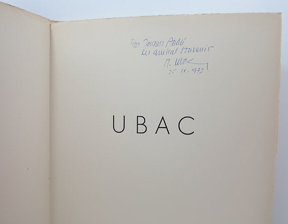 Derrière le Miroir. Raoul Ubac. Deluxe n°130, 1961 image 2