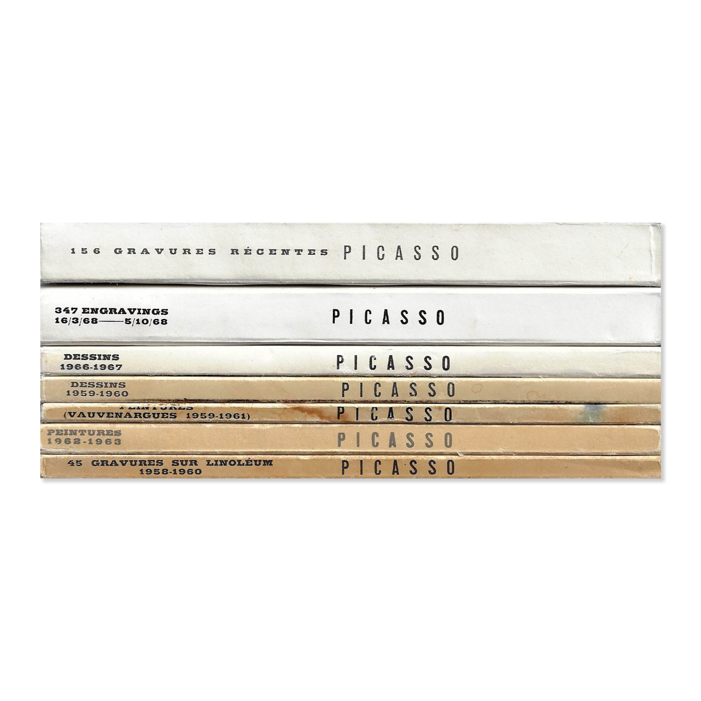 Picasso, Louise Leiris, 7 catalogues image 0