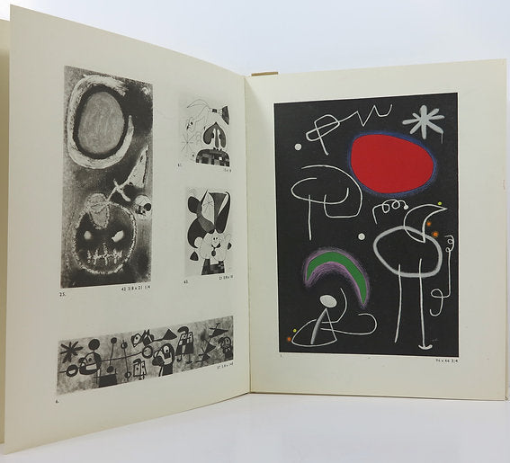 Miro, recent paintings. Pierre Matisse Gallery. 1953. image 3