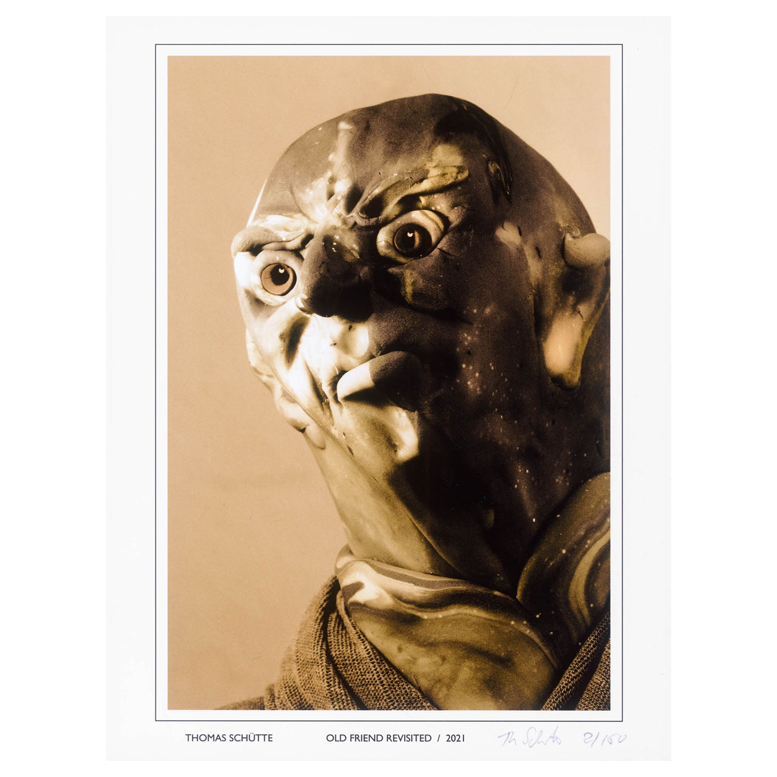 THOMAS SCHÜTTE, Old Friend Revisited, from the Ever Goya Print portfolio, 2021 image 0