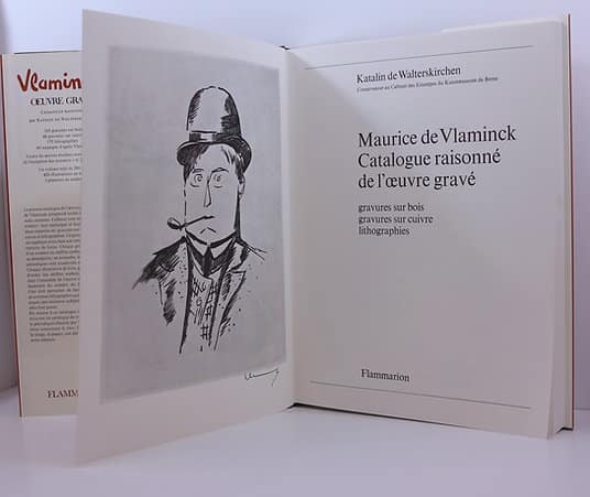 Maurice De Vlaminck. Catalogue raisonnée de l'oeuvre gravé. Flammarion, 1974 image 2
