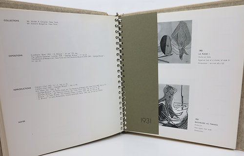 Braque Georges. Catalogue raisonné 1928-1935. Maeght, 1962 image 3