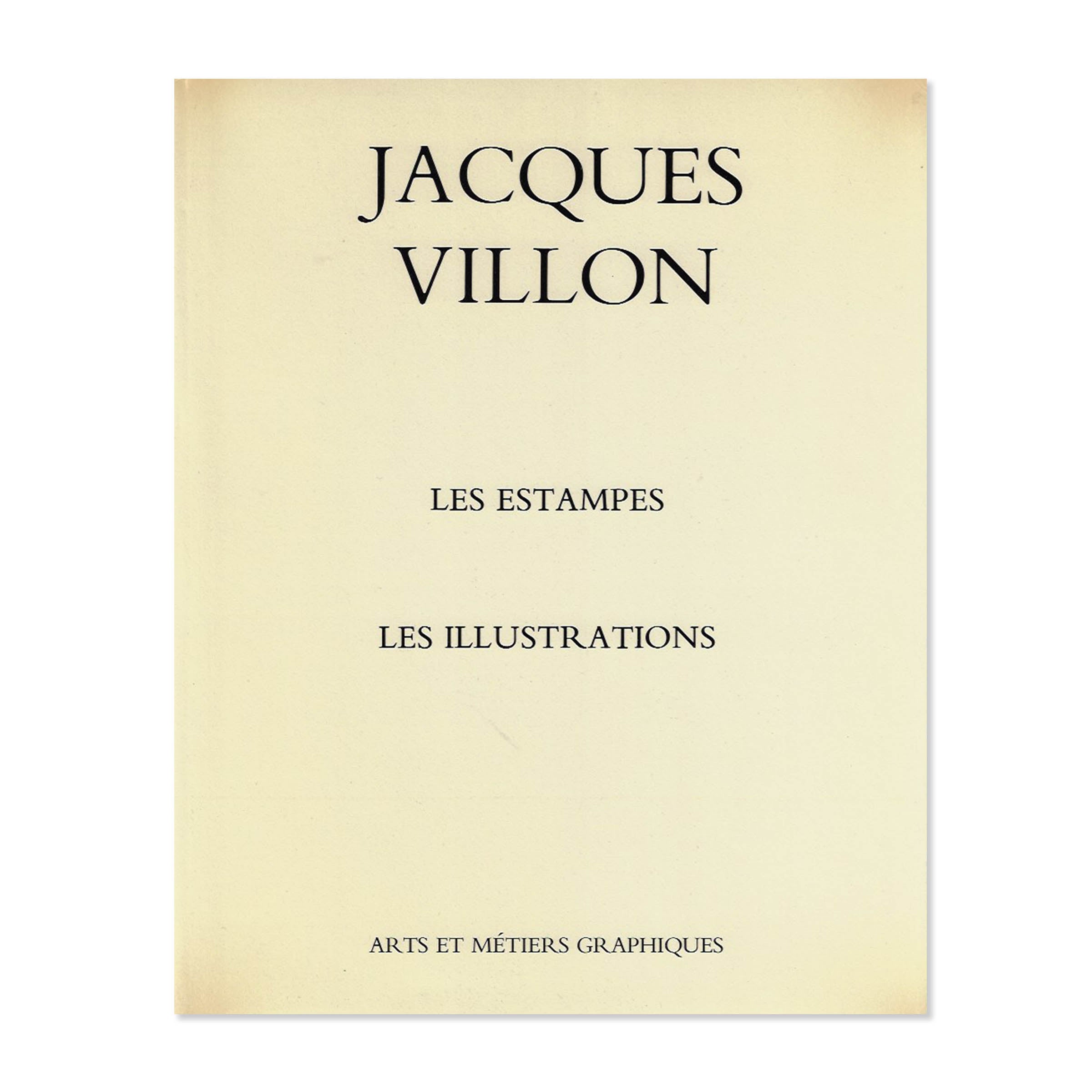 Jacques Villon. The Graphic work. Arts et Métiers Graphiques, 1979 image 0