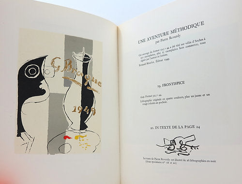 Francis Ponge & Fernand Mourlot. Braque lithographe, 1963 image 3