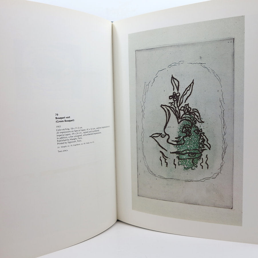 Braque. The complete graphics. By Dora Vallier. Alpine fine art, 1988 image 1