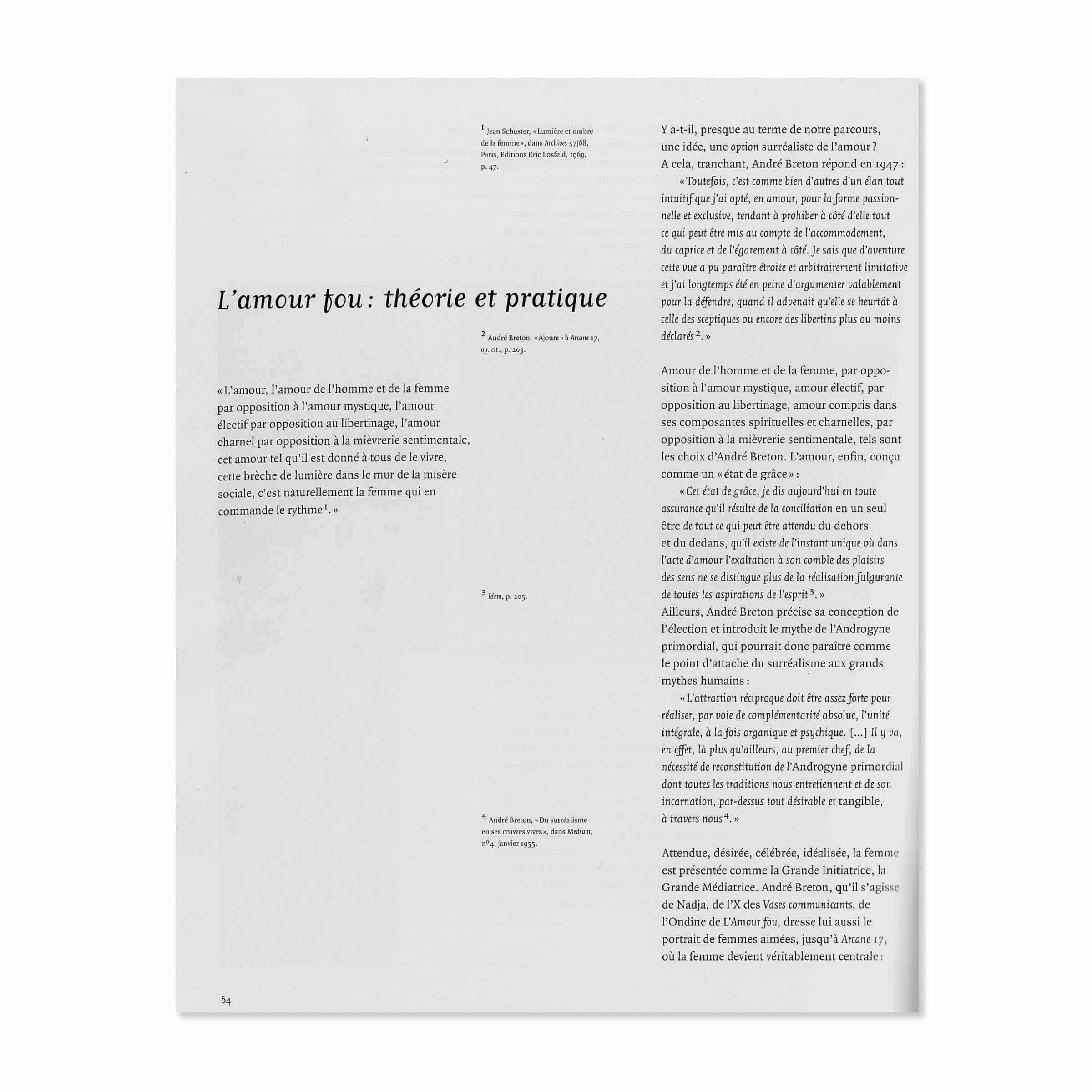 Le surréalisme et l'amour, 1997 image 1