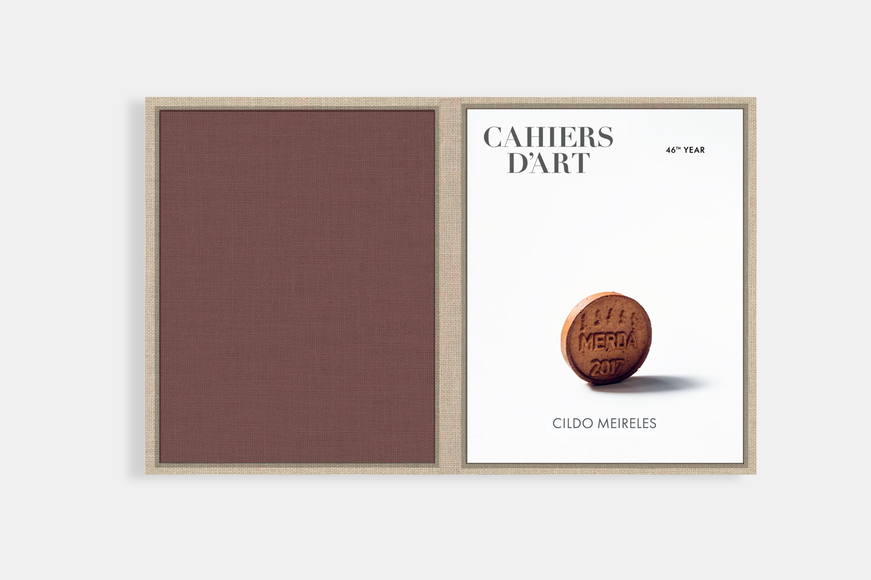 Revue Cahiers d'Art, 2022, Cildo Meireles, Limited Edition including original Artwork