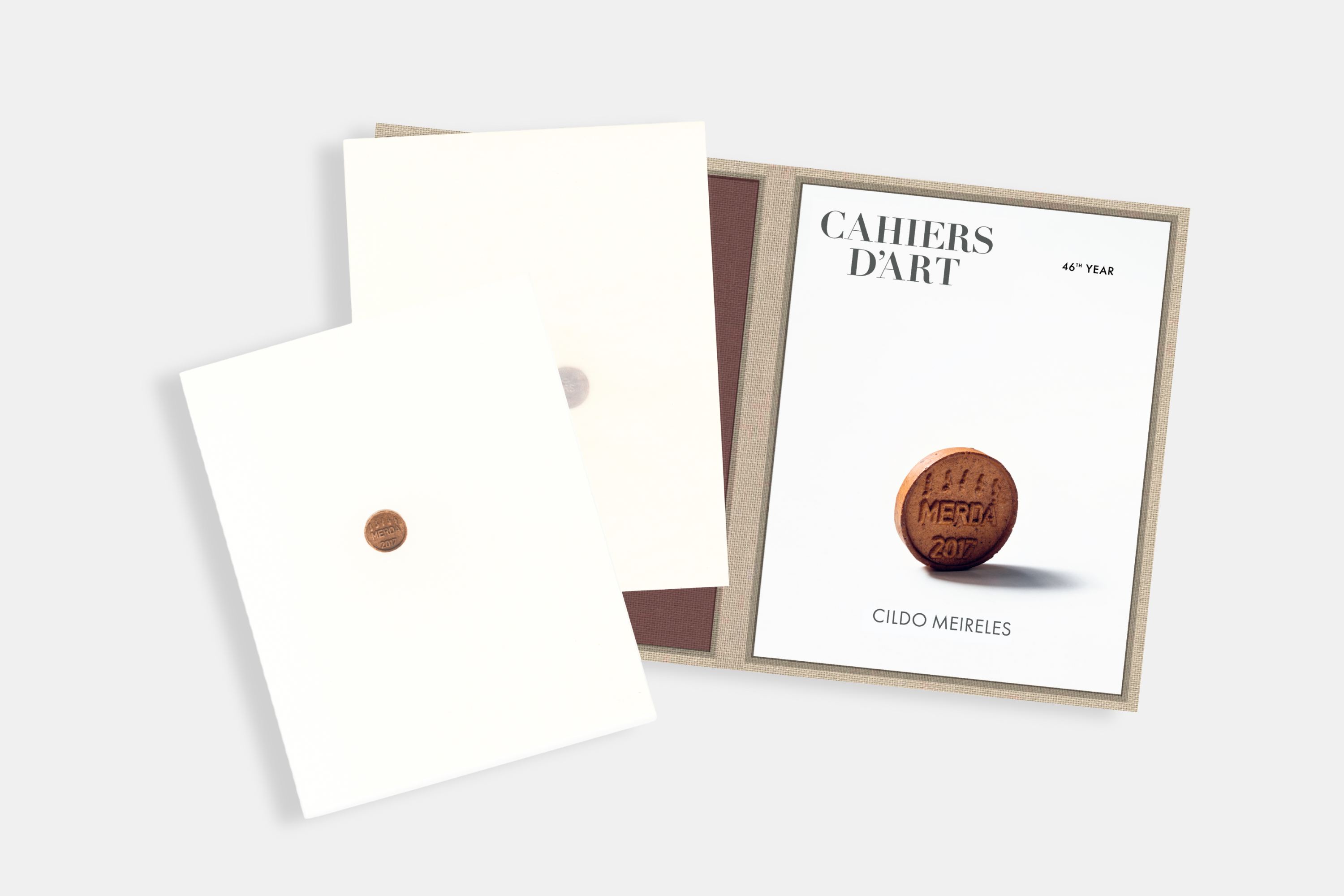 Revue Cahiers d'Art, 2022, Cildo Meireles, Limited Edition including original Artwork