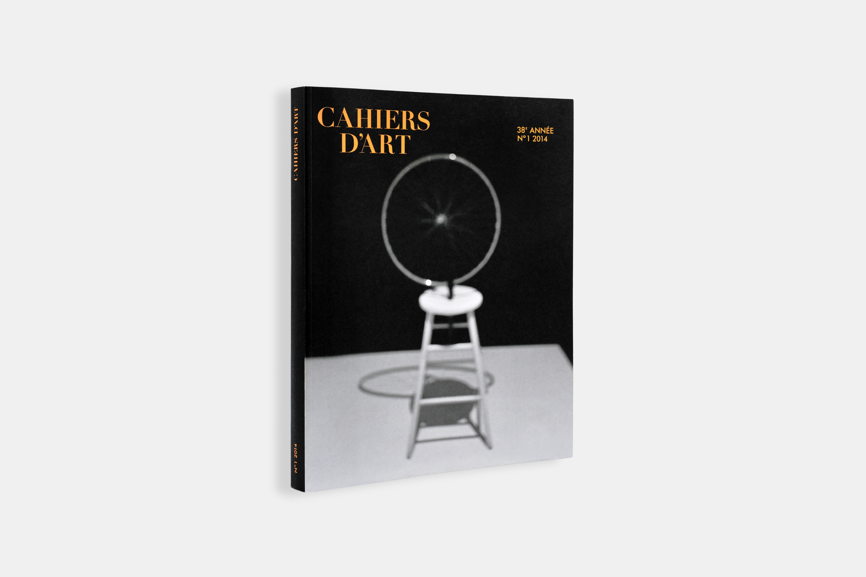 Revue Cahiers d'Art, 2014, n°1, Hiroshi Sugimoto, Édition limitée incluant une œuvre originale