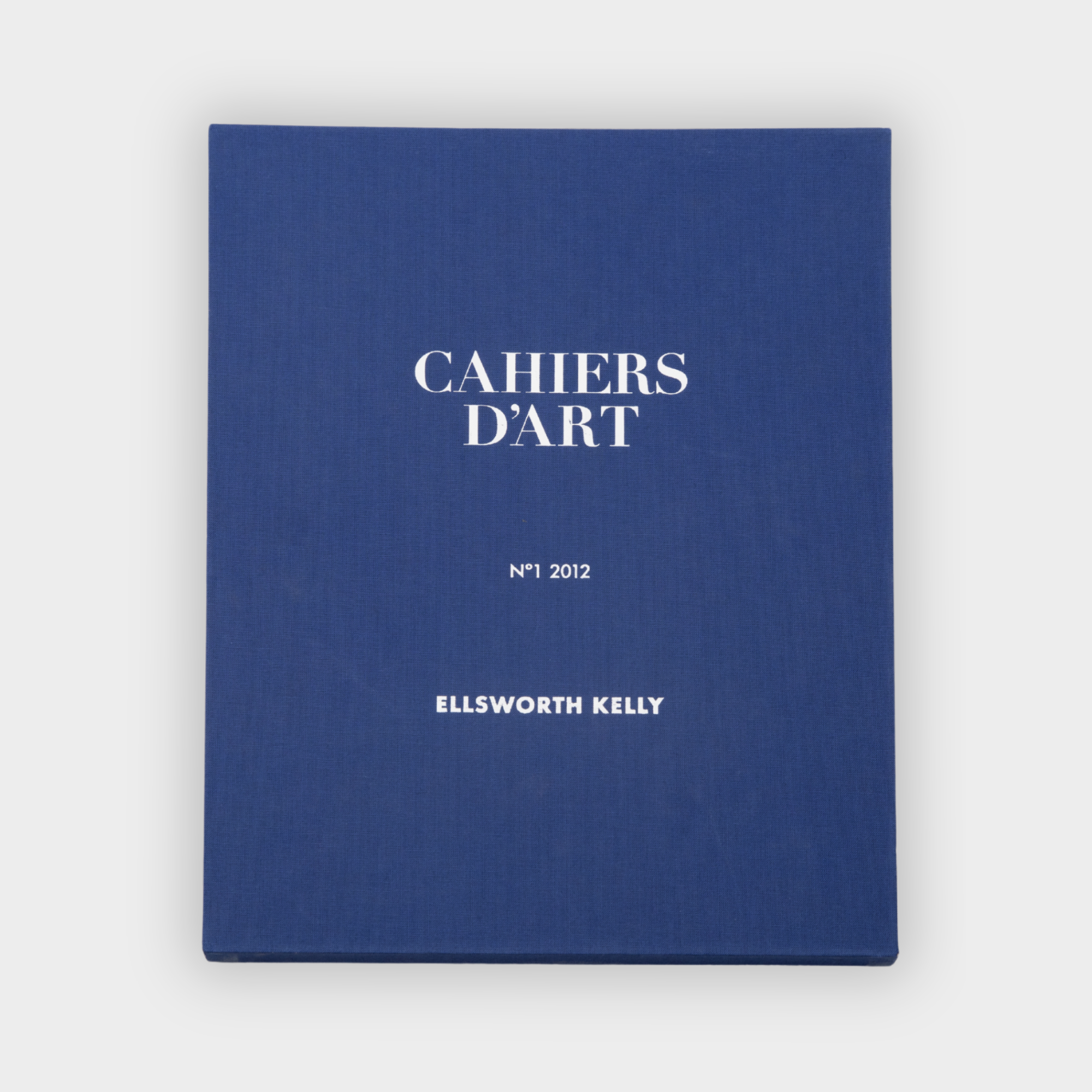 Revue Cahiers d'Art, 2012, n°1, Ellsworth Kelly, Limited Edition including original Artwork
