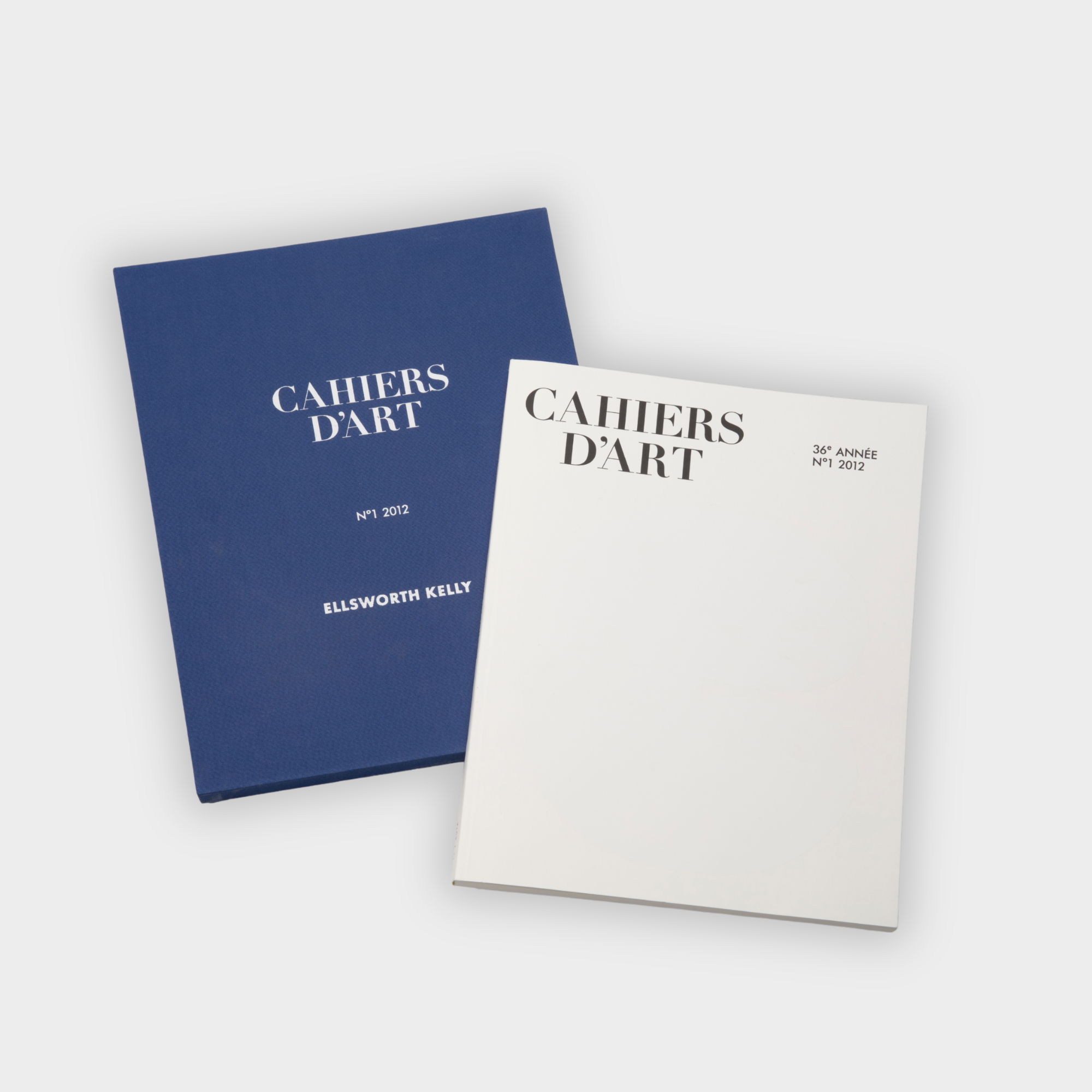 Revue Cahiers d'Art,2012 年,第 1 期,Ellsworth Kelly,限量版,包括原创艺术品
